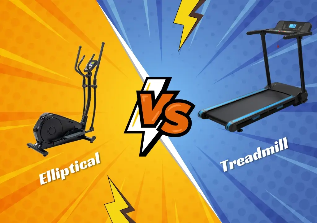 Elliptical machine vs treadmill sale