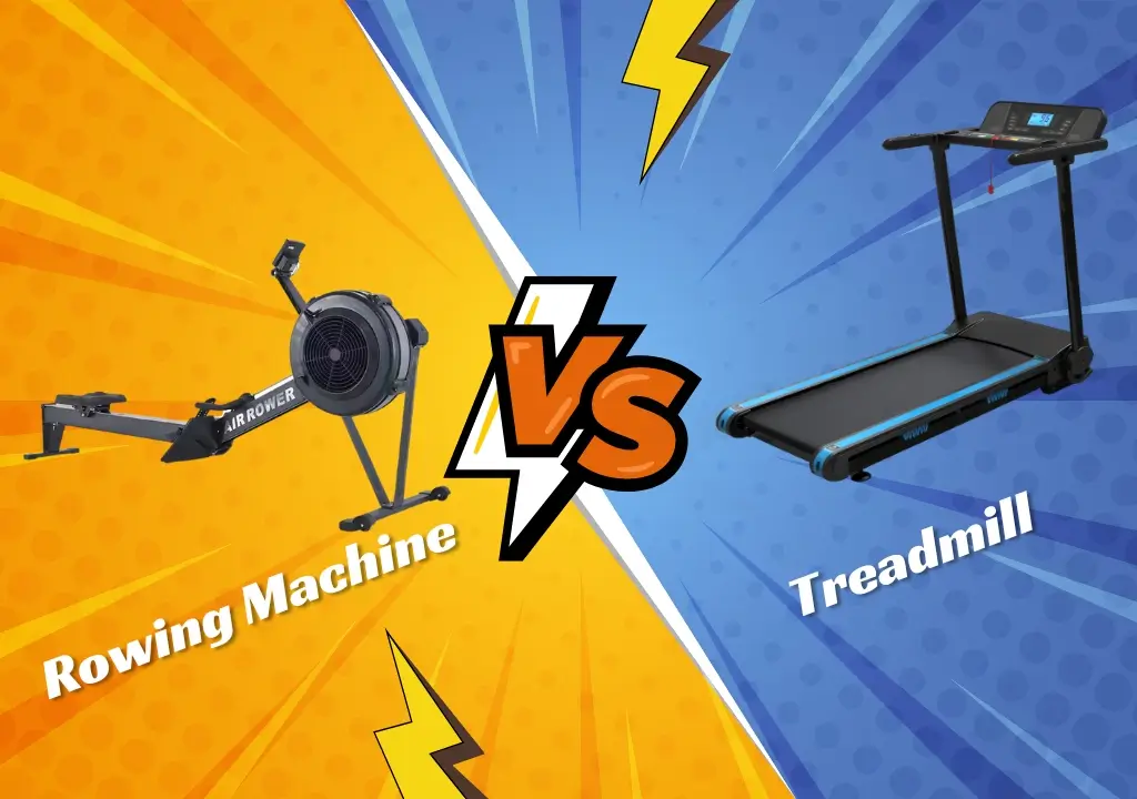 rowing machine vs treadmill